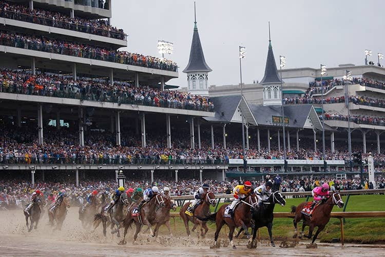 レースの様子①（Photo by Getty Images）