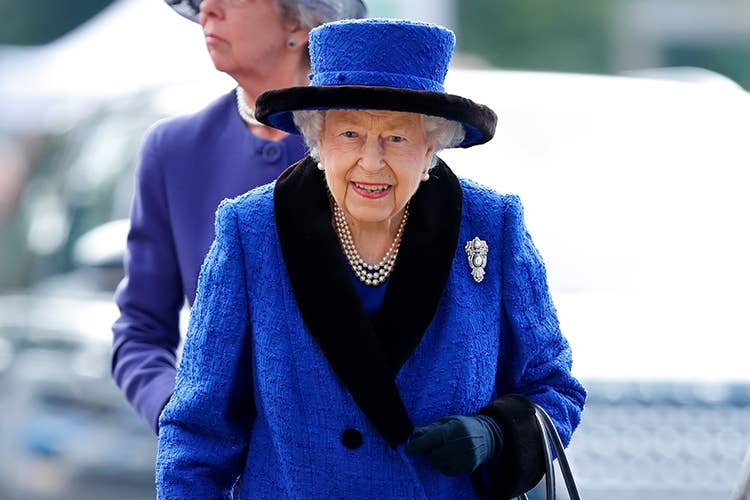 アスコット競馬場に来場されたエリザベス女王（Photo by Getty Images）