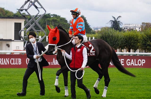 個別対応可能な-売り切り 競馬 ディープボ•ンド •凱旋門賞ジャケット