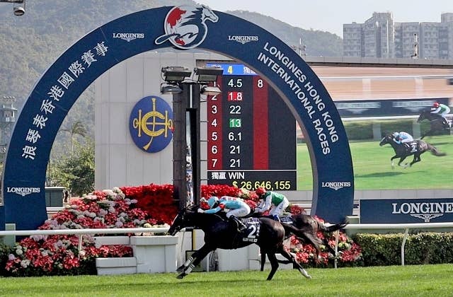 モーリス　香港競馬場限定　フィギュア　香港カップ　記念品 モーリス 香港競馬場限定 フィギュア 香港カップ 記念品