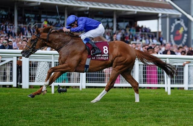 英G1ロッキンジSのモダンゲームズ、2着馬の噛みつき攻撃かわして