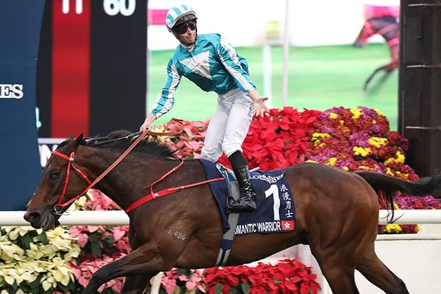 ドバイターフの地元勢は最強馬に白旗？「ロマンチックウォリアーが出走