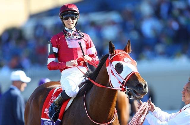 フォーエバーヤング BCクラシック2025 単勝馬券 デルマー競馬場