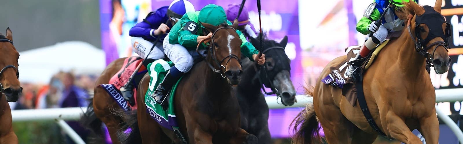 【BCフィリー＆メアターフ】<br>仏オークス馬ゲゾラがV